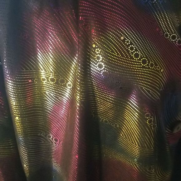 HOST PICK Metallic Multicolored 1970's Disco Shirt Unisex Sz. XXL - Picture 8 of 17
